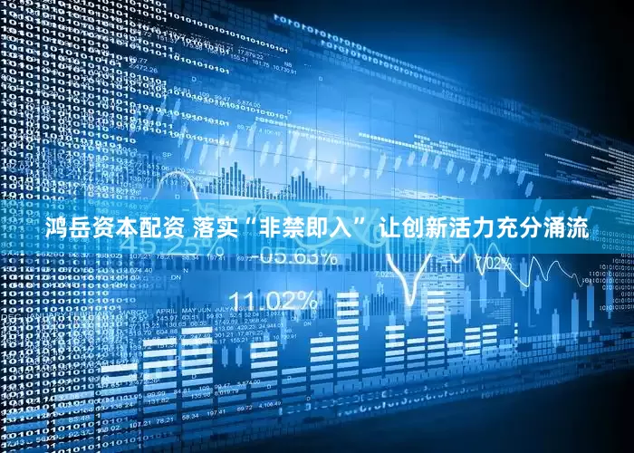 鸿岳资本配资 落实“非禁即入” 让创新活力充分涌流