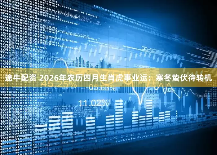 途牛配资 2026年农历四月生肖虎事业运：寒冬蛰伏待转机